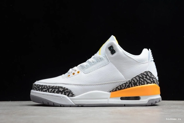 Cheap LASER CK9246-108 RETRO (W) ORANGE JORDAN 3 AIR 0821